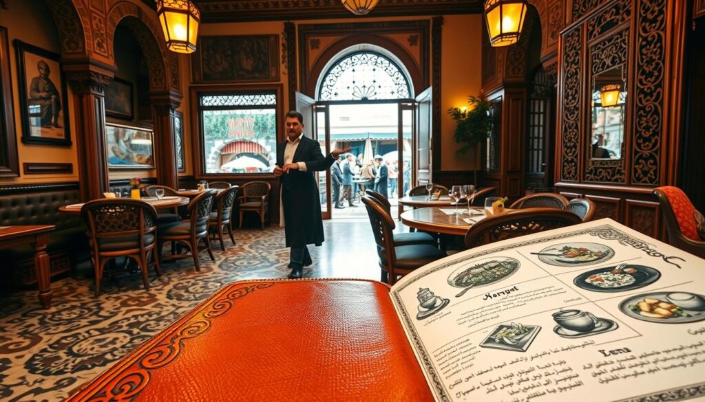 Moroccan menu navigation Moroccan menu navigation