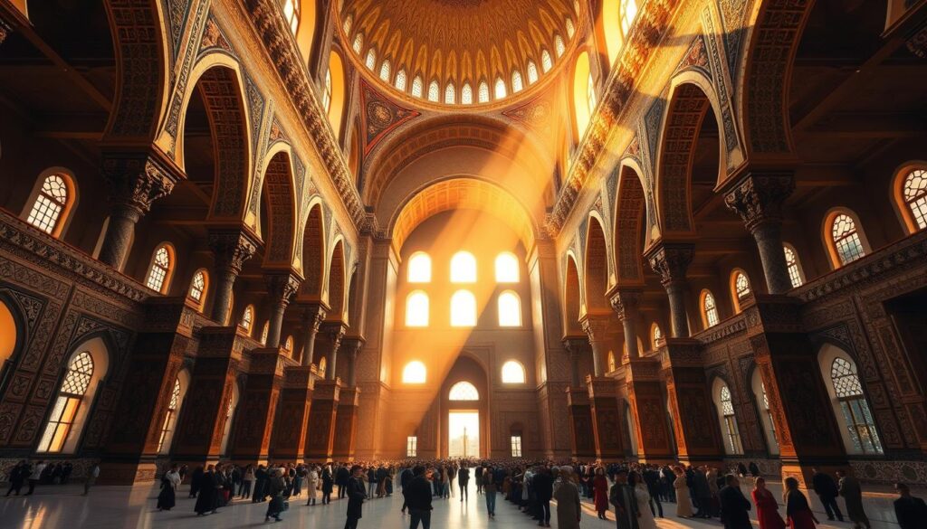 Hassan II Mosque interior Hassan II Mosque interior