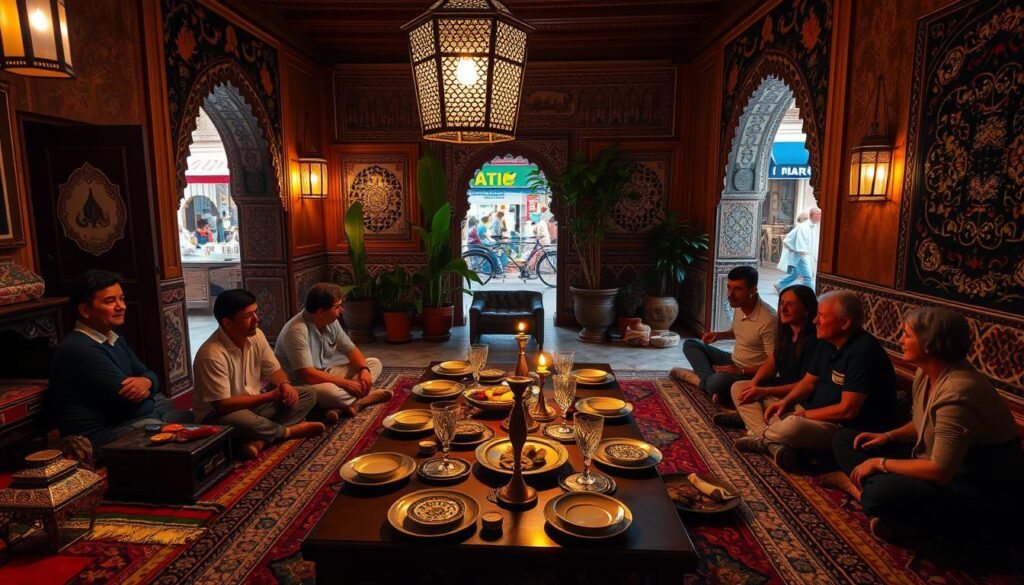Moroccan dining etiquette Moroccan dining etiquette