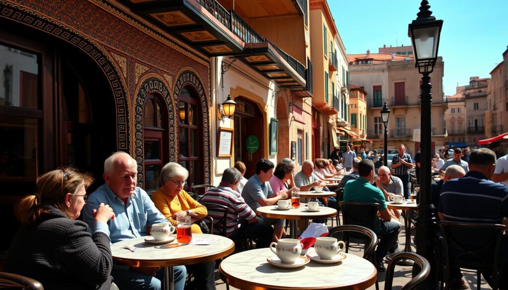 Tangier café culture Tangier café culture